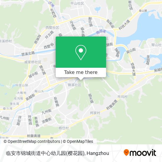 临安市锦城街道中心幼儿园(樱花园) map