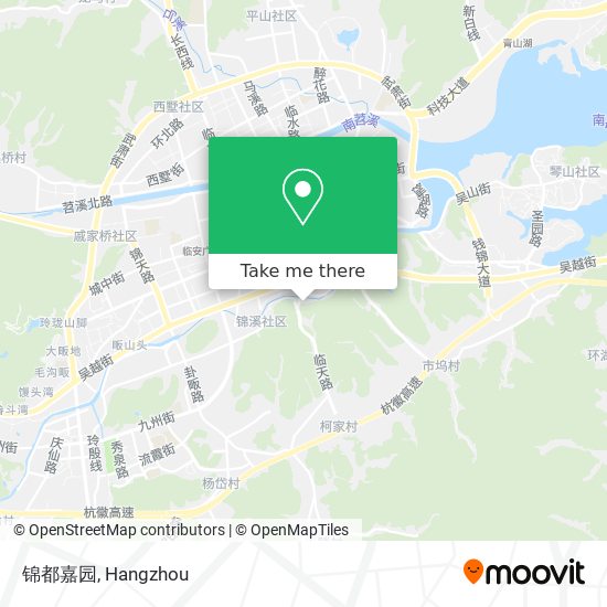 锦都嘉园 map