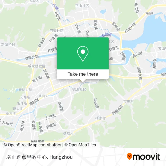 培正逗点早教中心 map