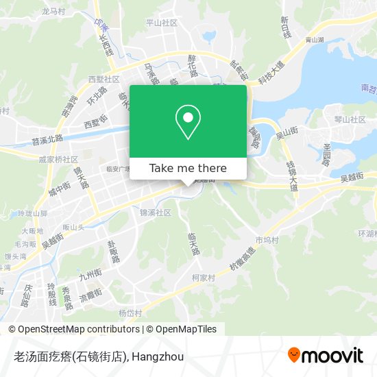 老汤面疙瘩(石镜街店) map