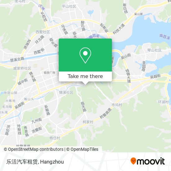 乐活汽车租赁 map