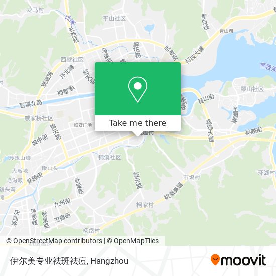 伊尔美专业祛斑祛痘 map