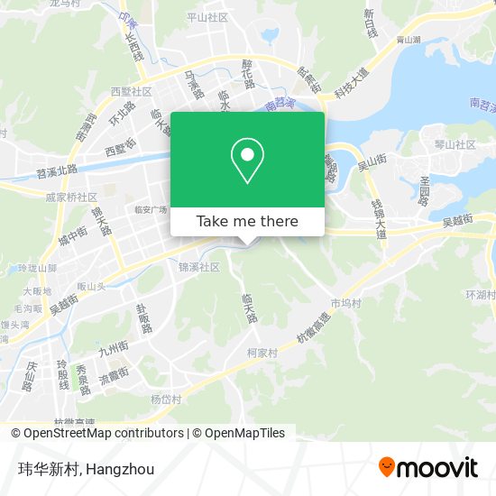 玮华新村 map