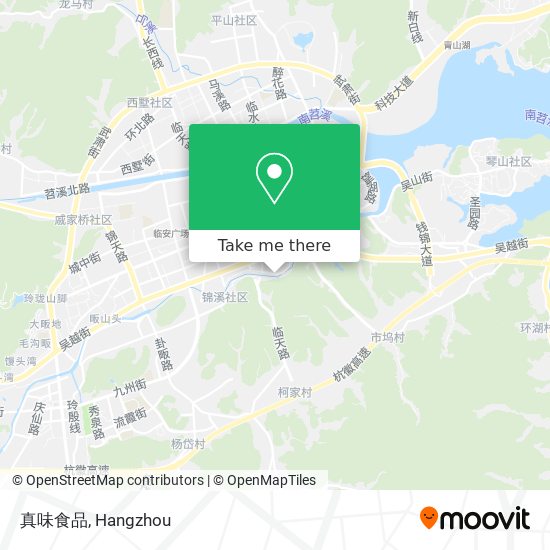 真味食品 map