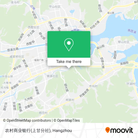 农村商业银行(上甘分社) map