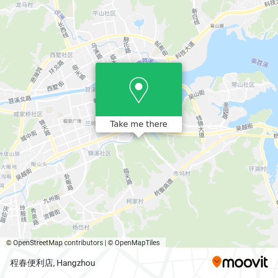 程春便利店 map