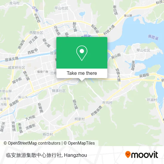 临安旅游集散中心旅行社 map