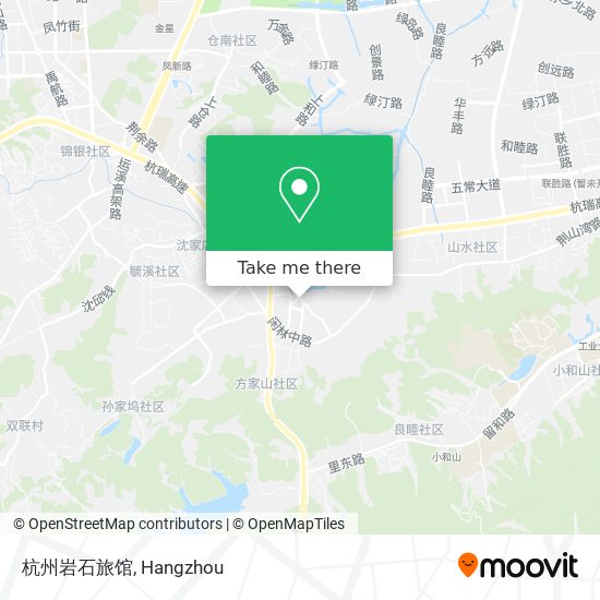 杭州岩石旅馆 map