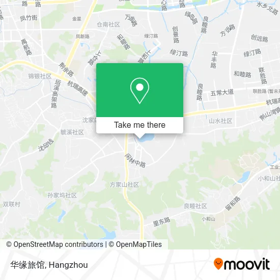 华缘旅馆 map