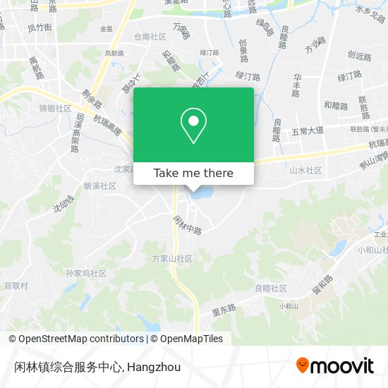 闲林镇综合服务中心 map