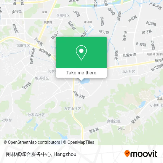 闲林镇综合服务中心 map