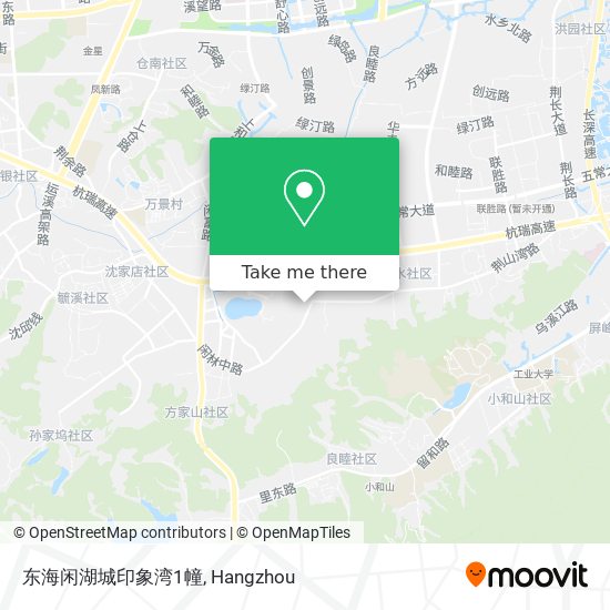 东海闲湖城印象湾1幢 map