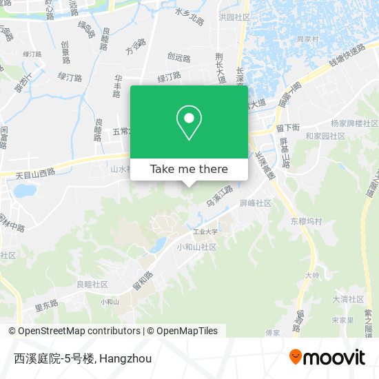 西溪庭院-5号楼 map