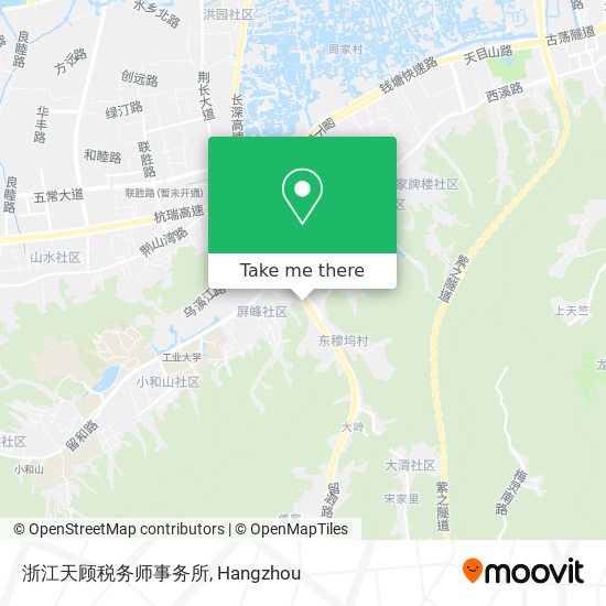 浙江天顾税务师事务所 map