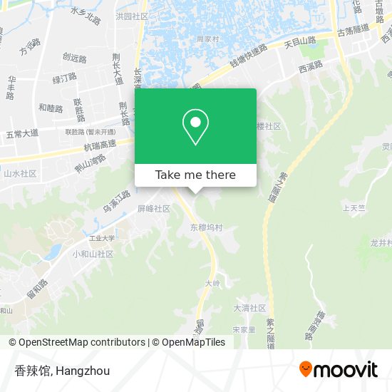 香辣馆 map