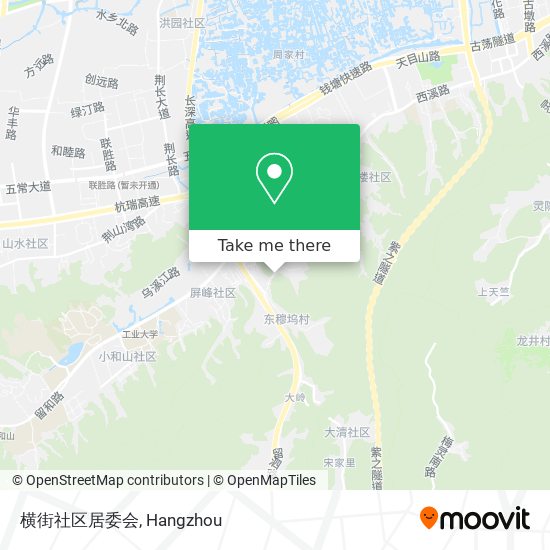横街社区居委会 map