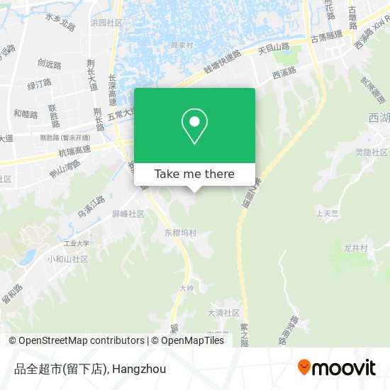 品全超市(留下店) map