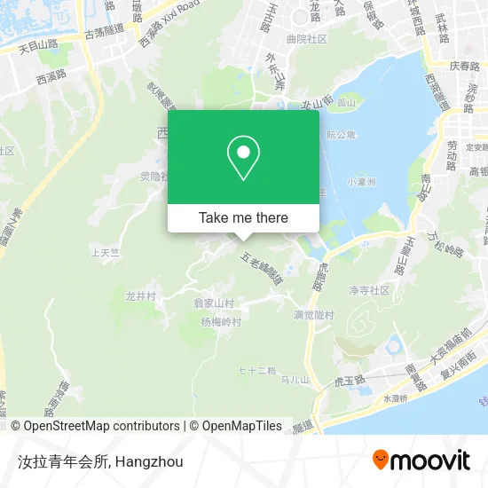 汝拉青年会所 map