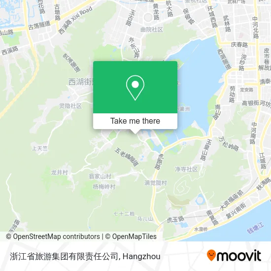 浙江省旅游集团有限责任公司 map