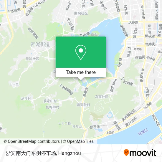 浙宾南大门东侧停车场 map
