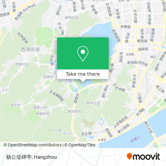 杨公堤碑亭 map