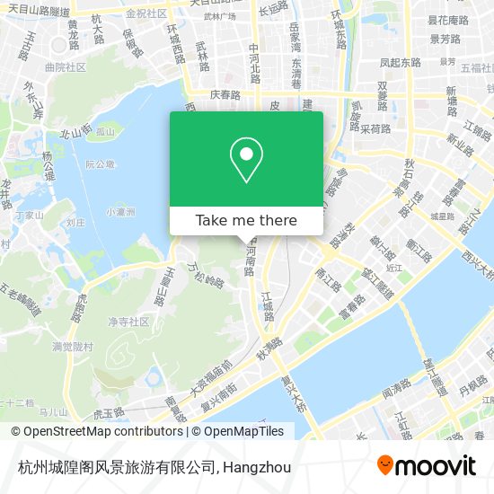杭州城隍阁风景旅游有限公司 map
