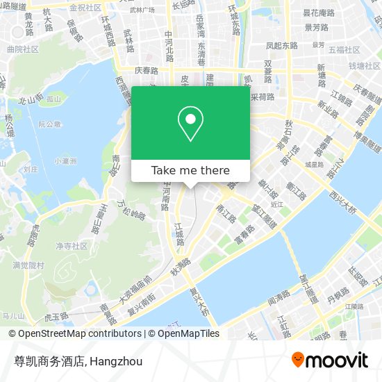 尊凯商务酒店 map