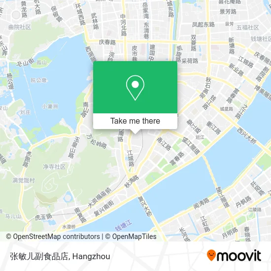 张敏儿副食品店 map