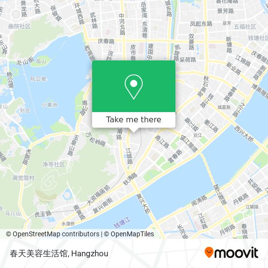 春天美容生活馆 map