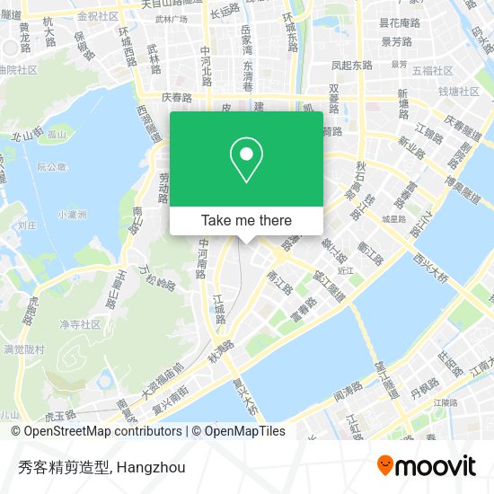 秀客精剪造型 map