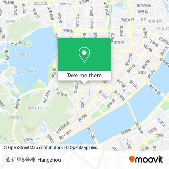 勤远里8号楼 map