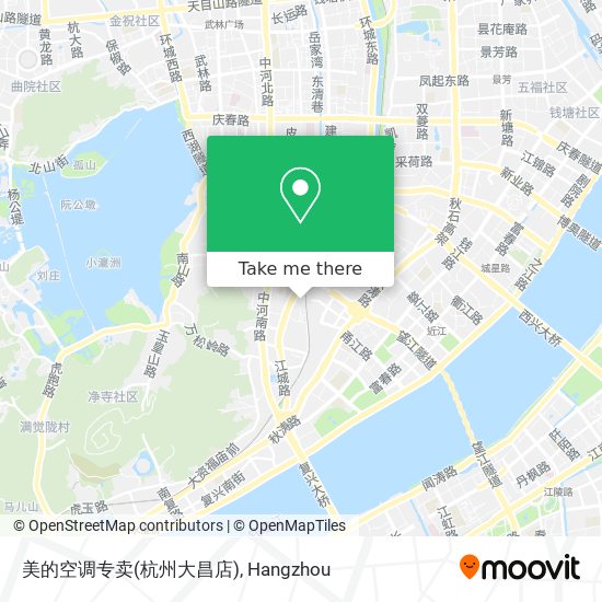 美的空调专卖(杭州大昌店) map