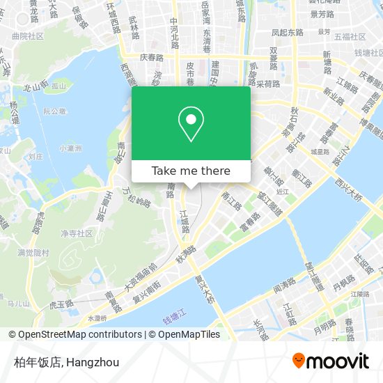 柏年饭店 map