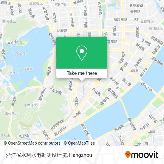 浙江省水利水电勘测设计院 map