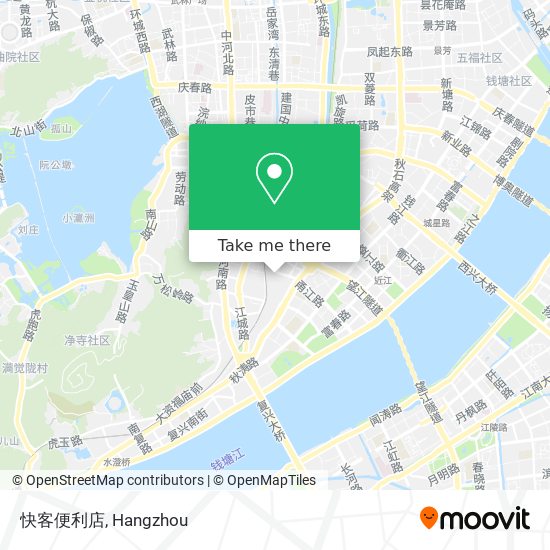 快客便利店 map