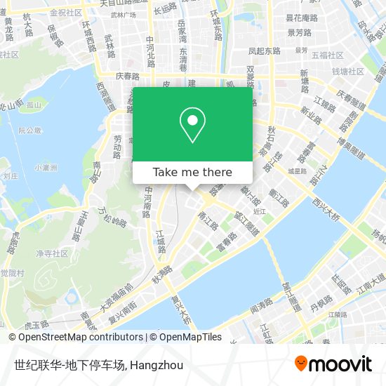 世纪联华-地下停车场 map