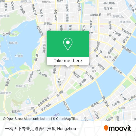 一桶天下专业足道养生推拿 map