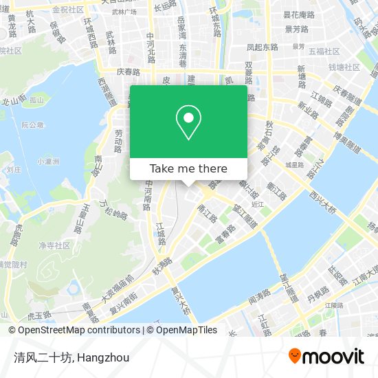 清风二十坊 map