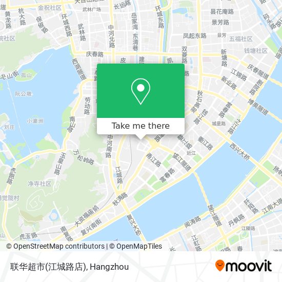 联华超市(江城路店) map