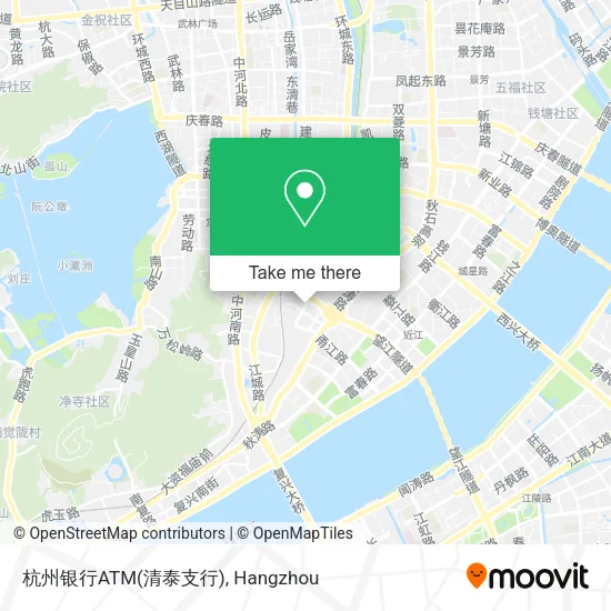 杭州银行ATM(清泰支行) map