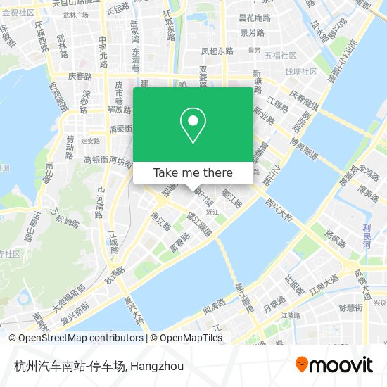 杭州汽车南站-停车场 map