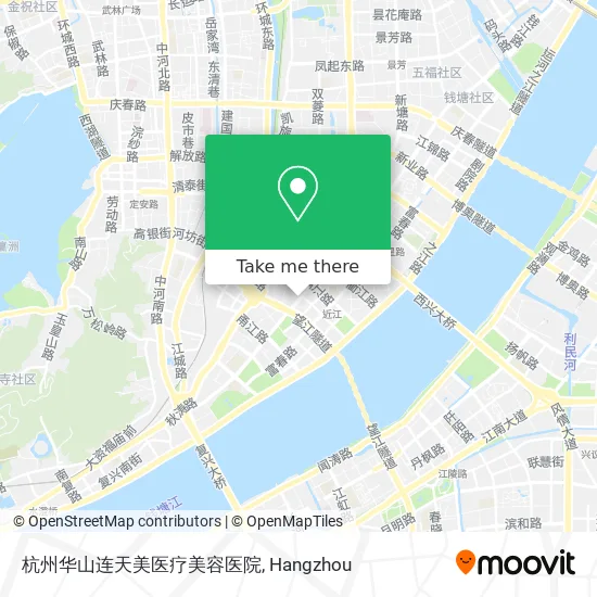 杭州华山连天美医疗美容医院 map