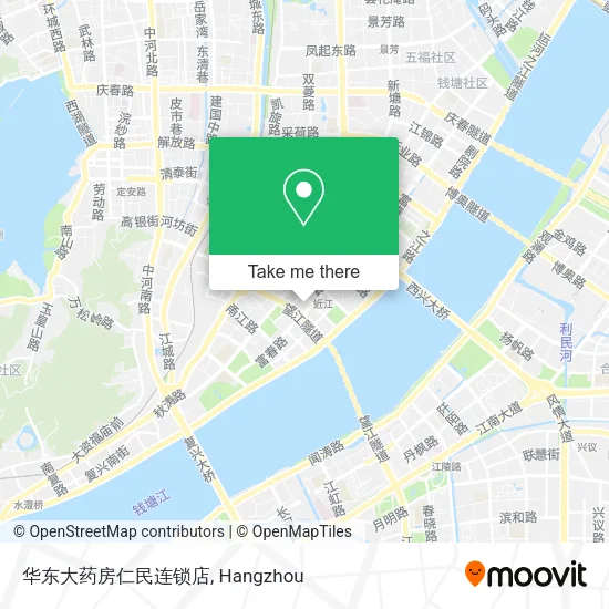 华东大药房仁民连锁店 map