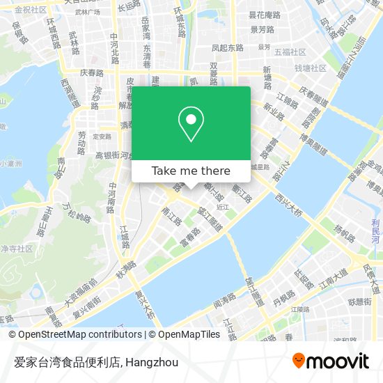 爱家台湾食品便利店 map