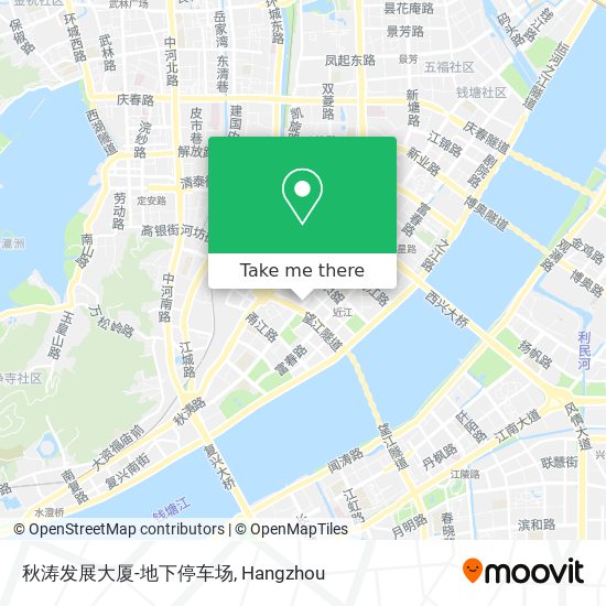 秋涛发展大厦-地下停车场 map
