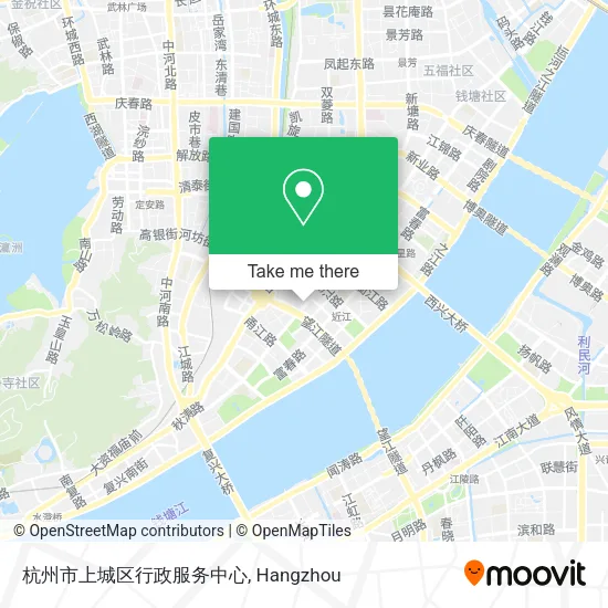 杭州市上城区行政服务中心 map