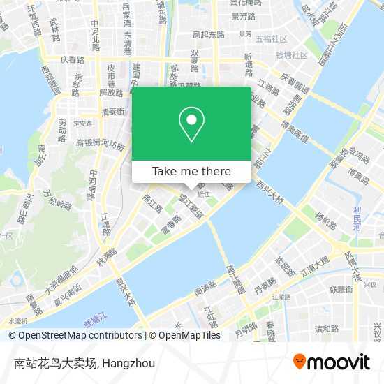 南站花鸟大卖场 map