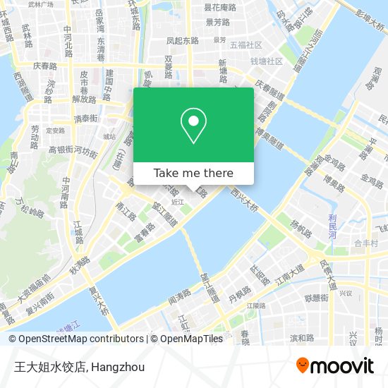 王大姐水饺店 map