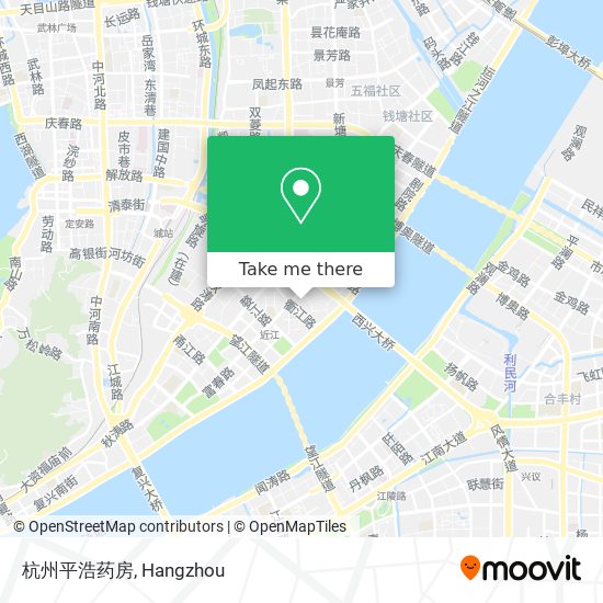 杭州平浩药房 map