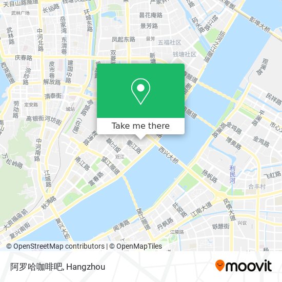 阿罗哈咖啡吧 map